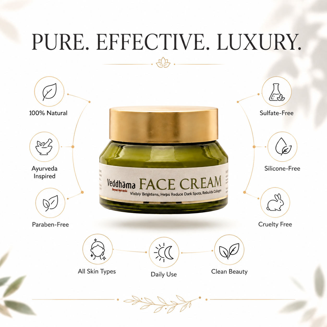 Face Cream | Brightening | Spot Reduction | Collagen Boost | FREEDOM SALE