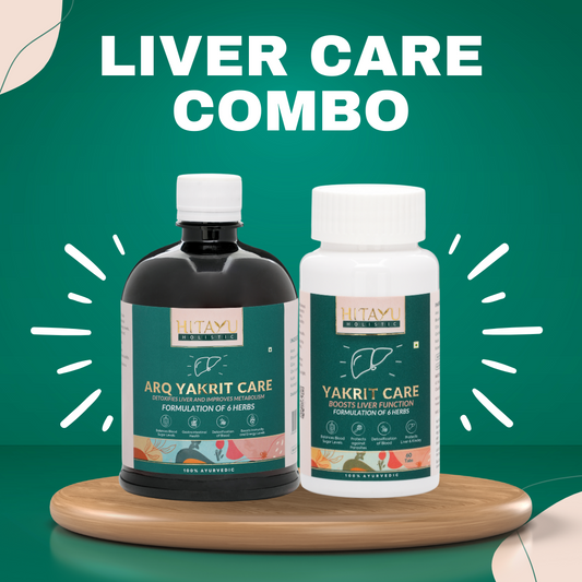 Yakrit Care Combo: Liver Detox Formula | Supports Liver Health, Balances Cholesterol