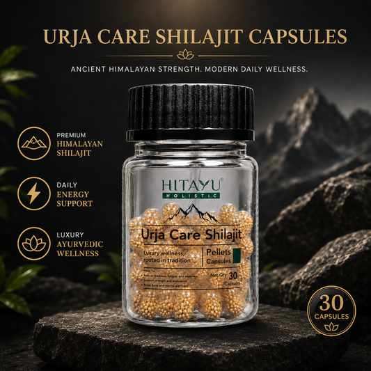 Urja Care Shilajit | Strength & Stamina | 30 Pallets Capsules