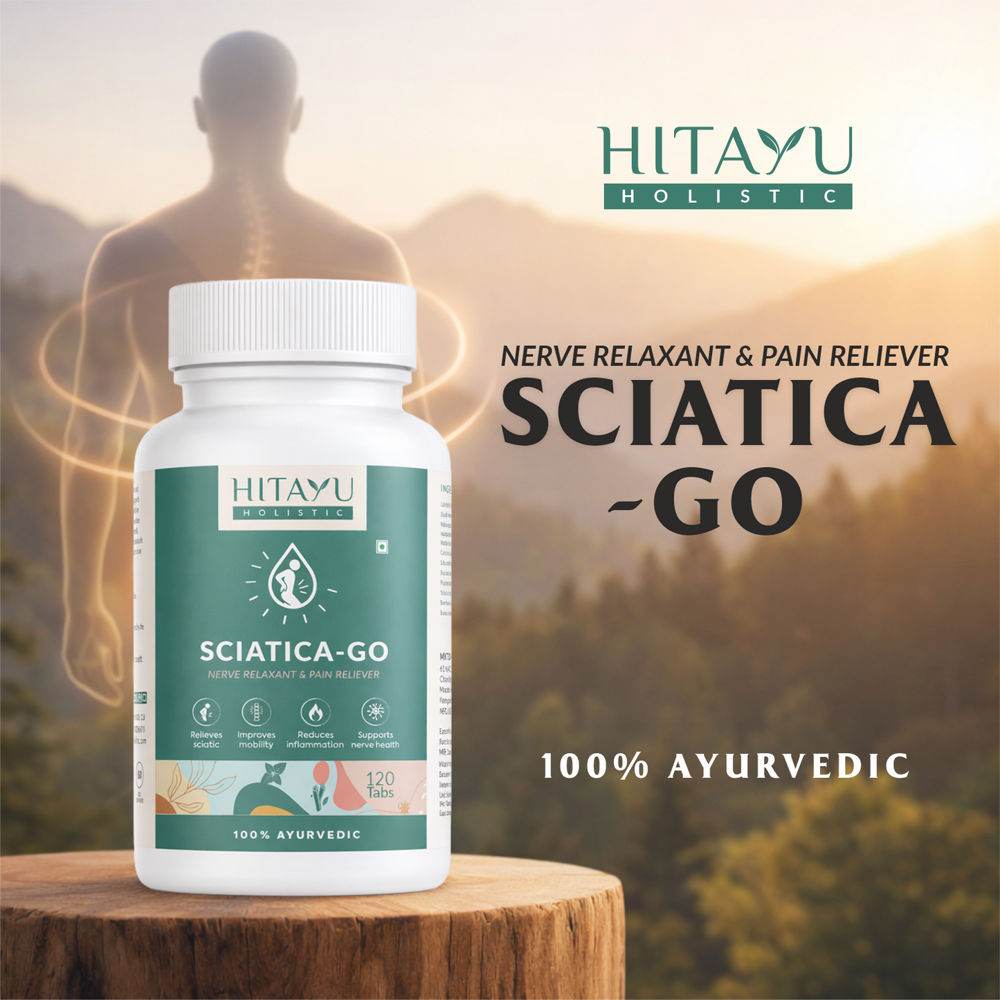 Sciatica Go | Nerve Relaxant & Pain Reliever