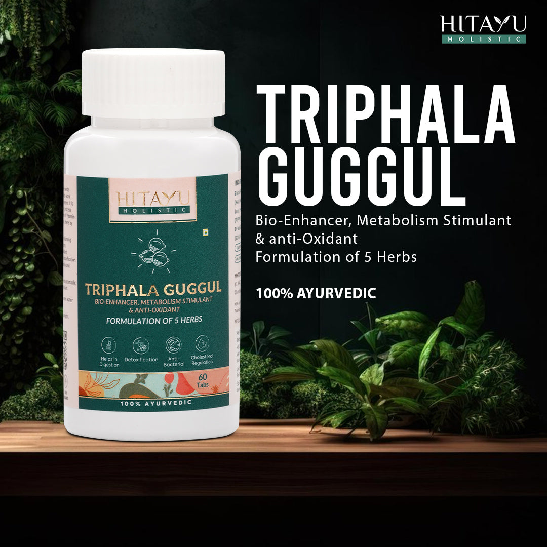 Triphala Guggul: Ayurvedic Fusion for Digestive and Detox Support