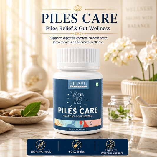 Piles Care | Piles Relief & Gut Wellness | 60 Tablets