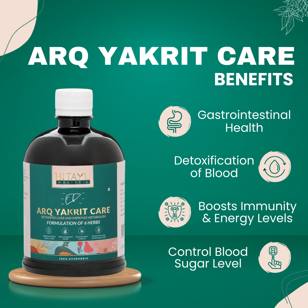 Yakrit Care Combo: Liver Detox Formula | Supports Liver Health, Balances Cholesterol