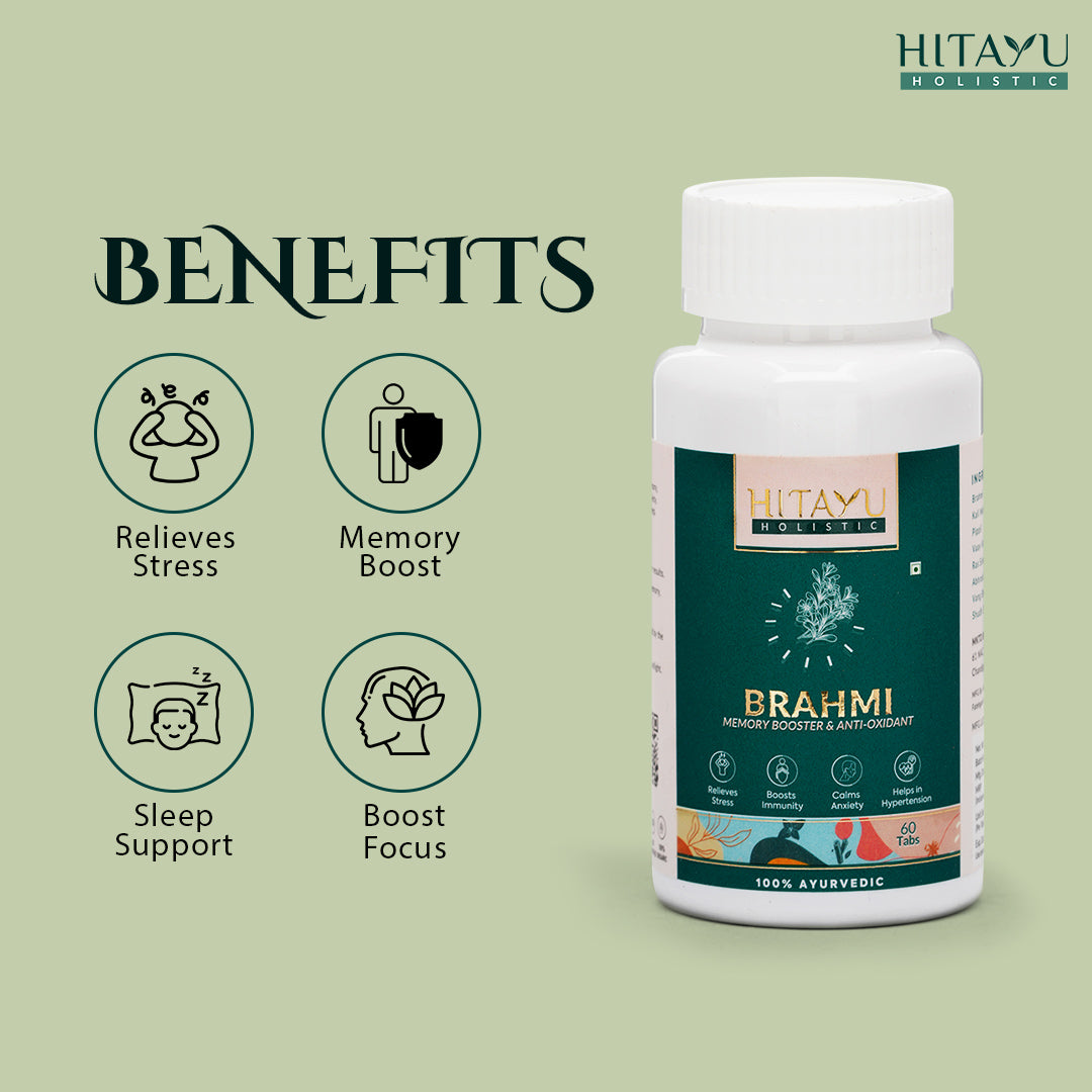 Brahmi Mind Boost: Mental Wellness Solution | Supports Focus, Memory & Stress Management