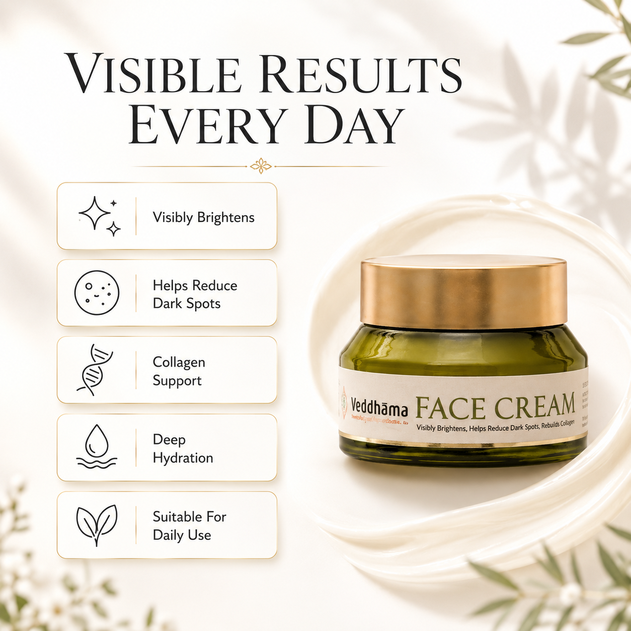 Face Cream | Brightening | Spot Reduction | Collagen Boost | FREEDOM SALE