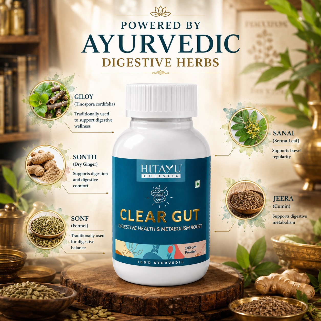 Clear Gut | Digestive Health & Metabolism Boost