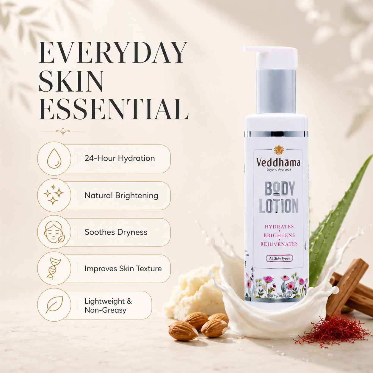 Body Lotion | Hydration that Lasts, Naturally | 200ml