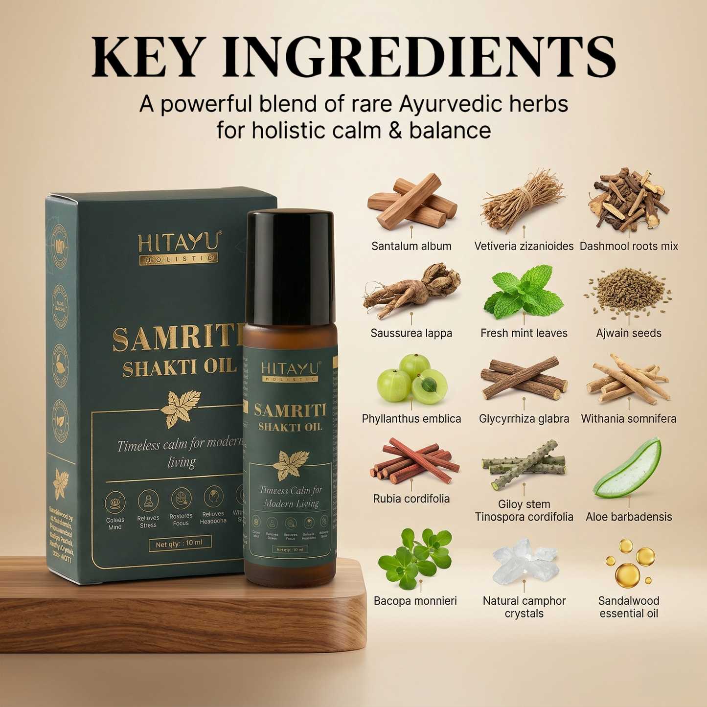 Samriti Shakti Oil | Timeless Calm for Modern Living