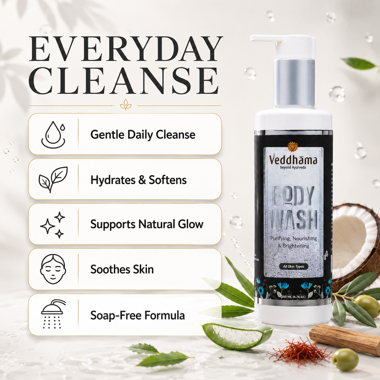 Body Wash | Cleanse, Refresh & Nourish—Naturally | 200ml