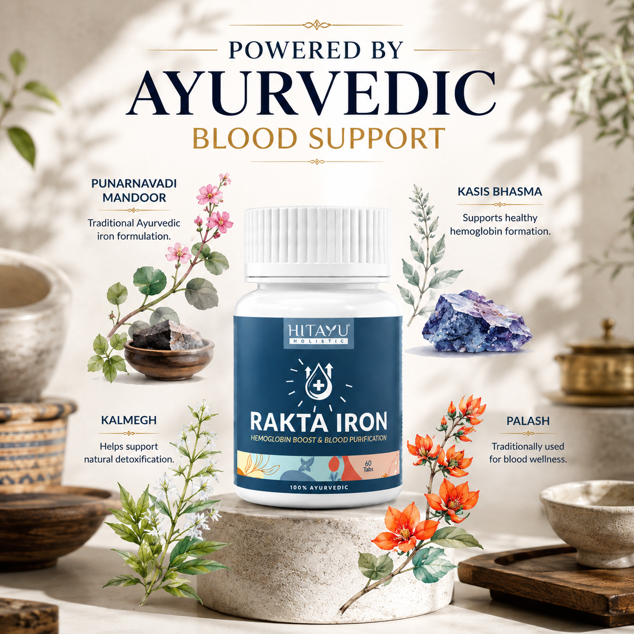 Rakta Iron | Hemoglobin Boost & Blood Purification