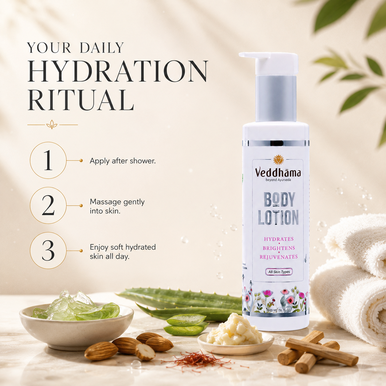 Body Lotion | Hydration that Lasts, Naturally | 200ml