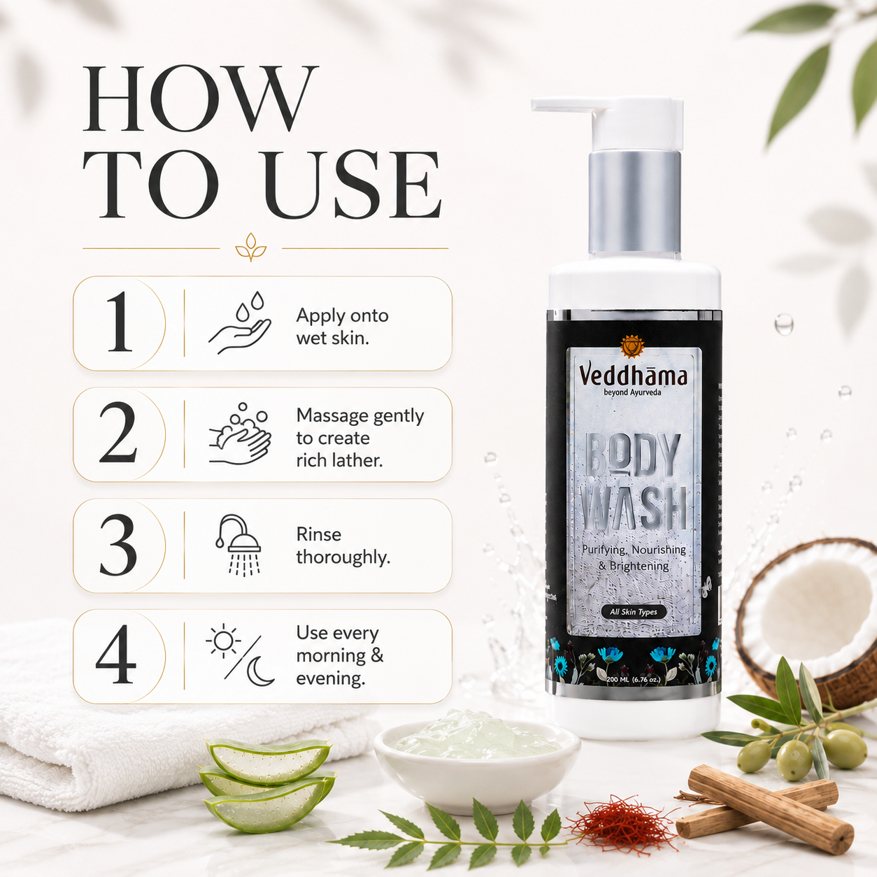 Body Wash | Cleanse, Refresh & Nourish—Naturally | 200ml