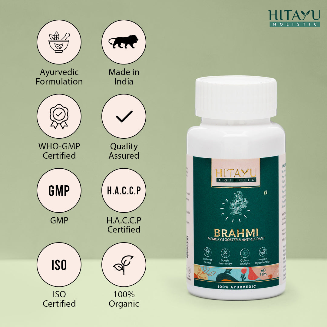 Brahmi Mind Boost: Mental Wellness Solution | Supports Focus, Memory & Stress Management