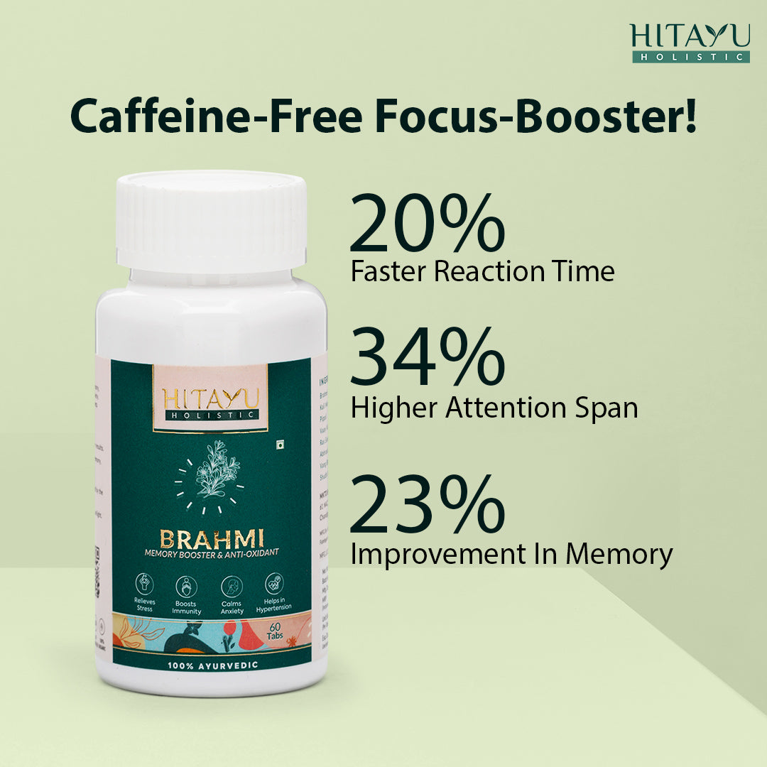 Brahmi Mind Boost: Mental Wellness Solution | Supports Focus, Memory & Stress Management