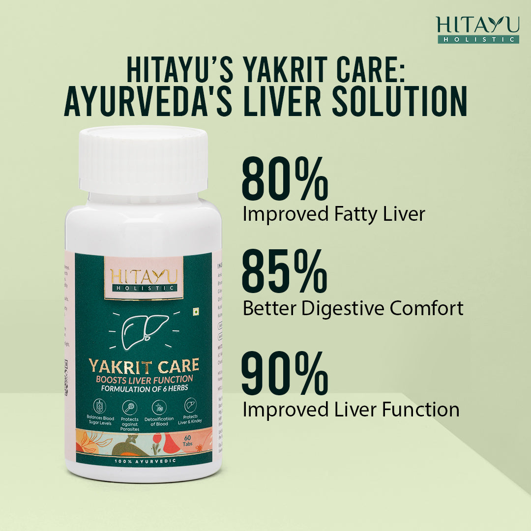 Yakrit Care Combo: Liver Detox Formula | Supports Liver Health, Balances Cholesterol