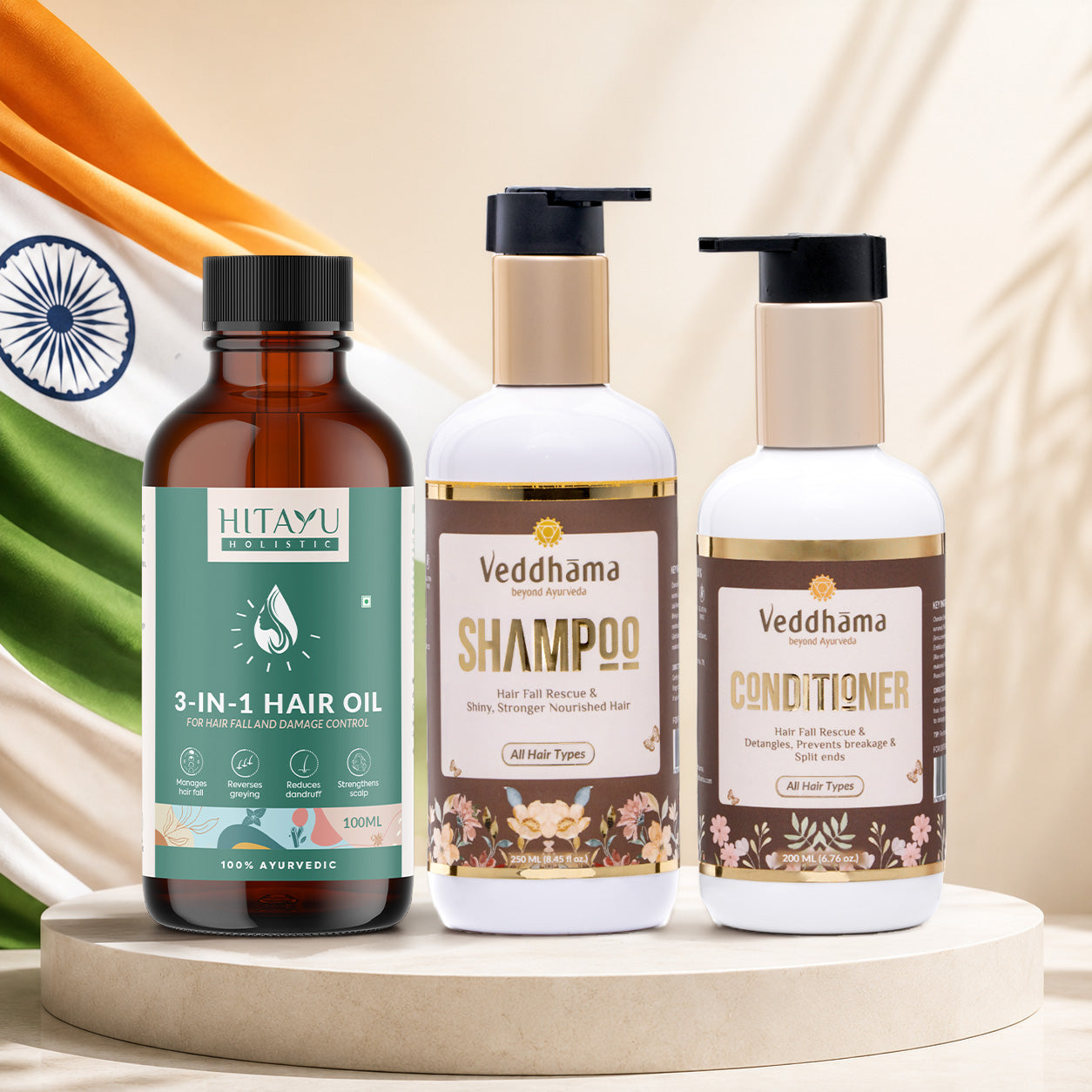 Ayurvedic Hair Care Combo | FREEDOM SALE