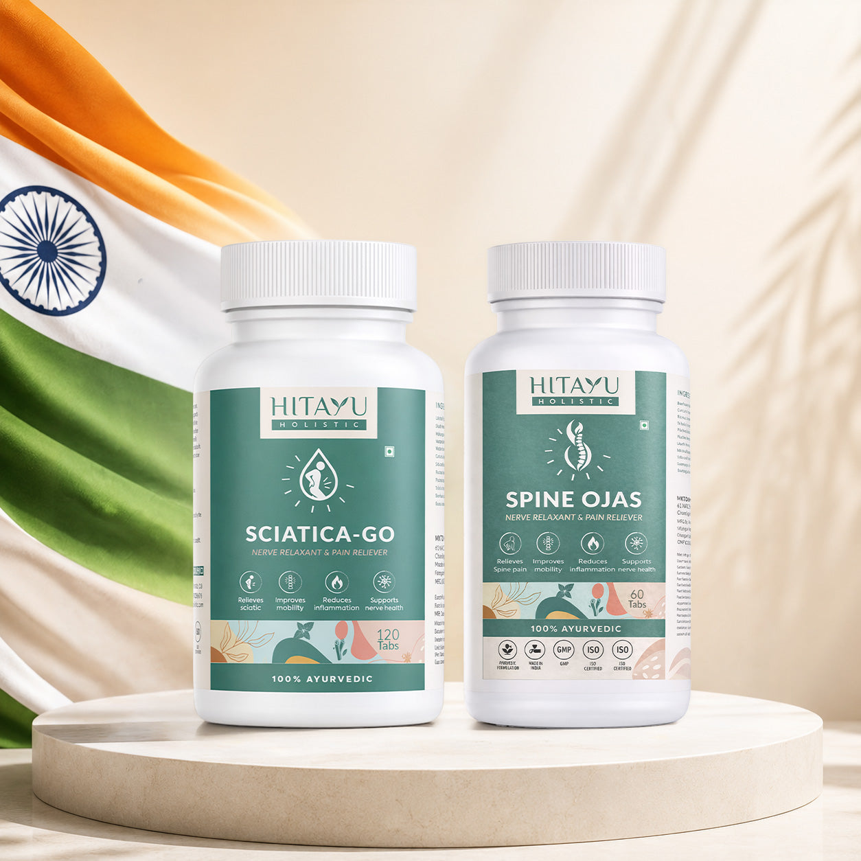 Ayurvedic Spine & Nerve Wellness Combo | FREEDOM SALE