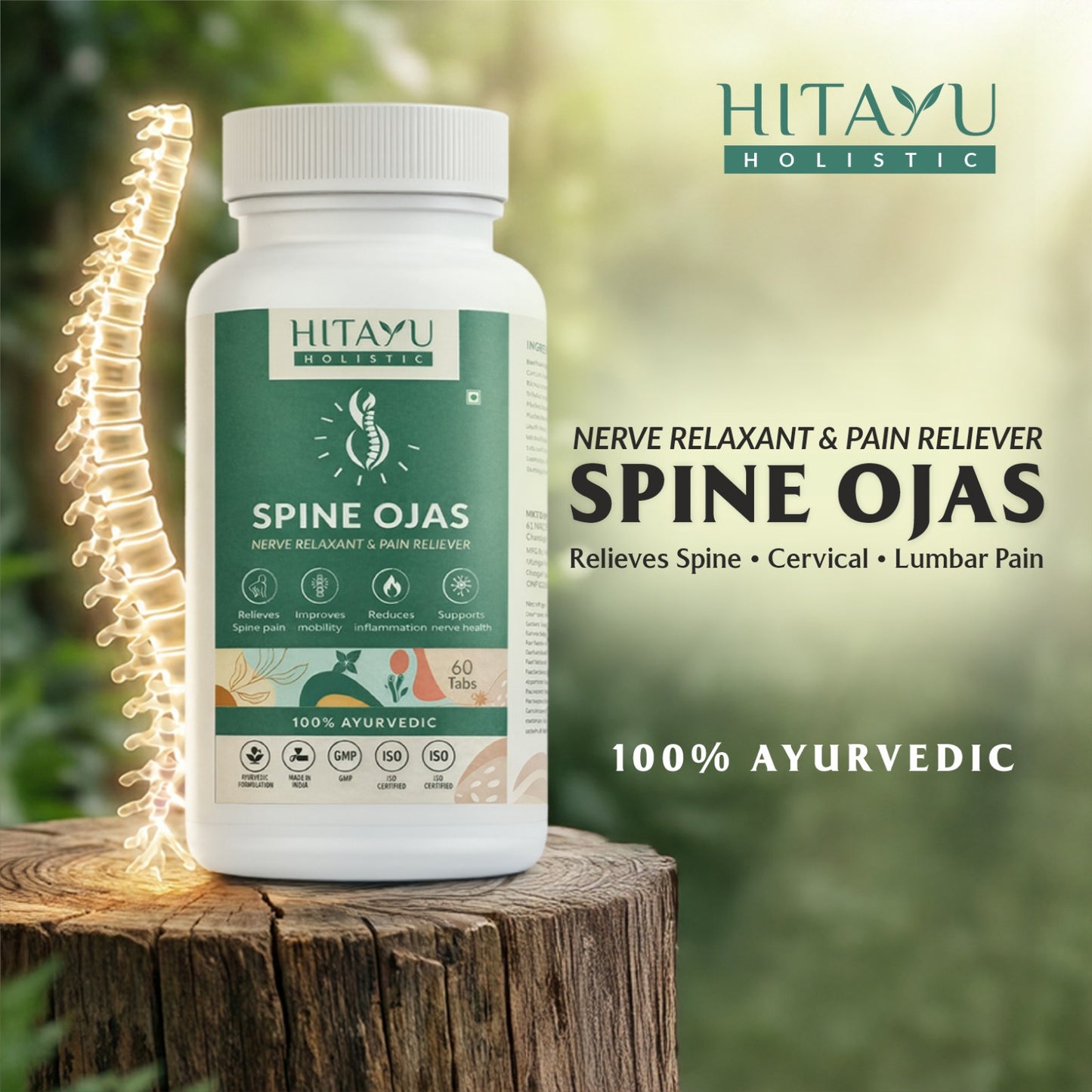 Spine Ojas | Ayurvedic Nerve & Pain Relaxant