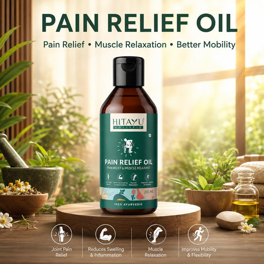 Pain Relief Oil – Ayurvedic Joint & Muscle Comfort Oil