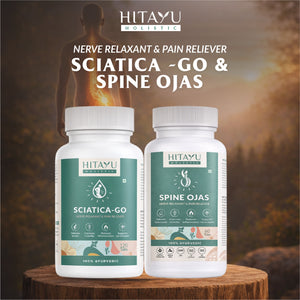 Sciatica Go + Spine Ojas Combo | Ayurvedic Spine & Nerve Wellness Combo