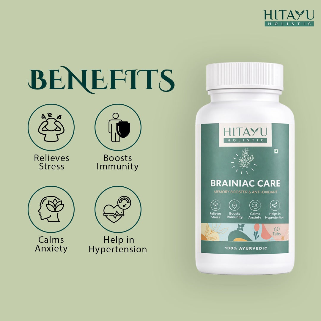 Brainiac Care: Mental Wellness Solution | Boost Focus, Memory & Stress Relief