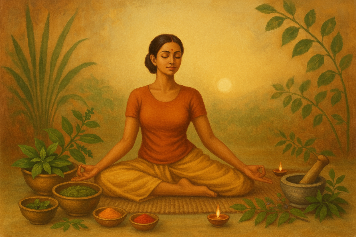 change the pose of women in this image